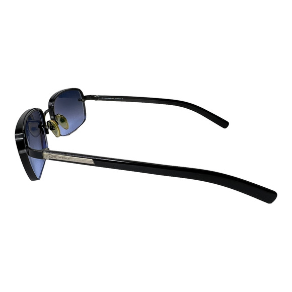 Oxydo Black Full Rim Rectangular Eyeglasses Frame 56-19-130mm H3705‎ main image 7